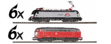 Piko 98557 - H0 - 12-tlg. Hobby Lokpaket Herbst 2026, Ep. V-VI
